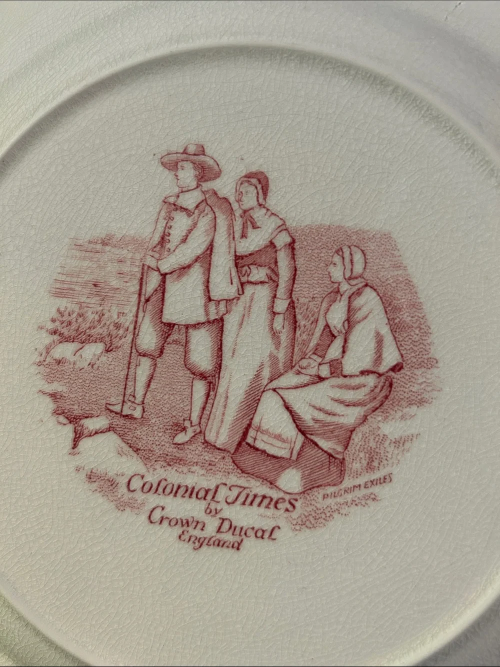 Crown Ducal England colonial times